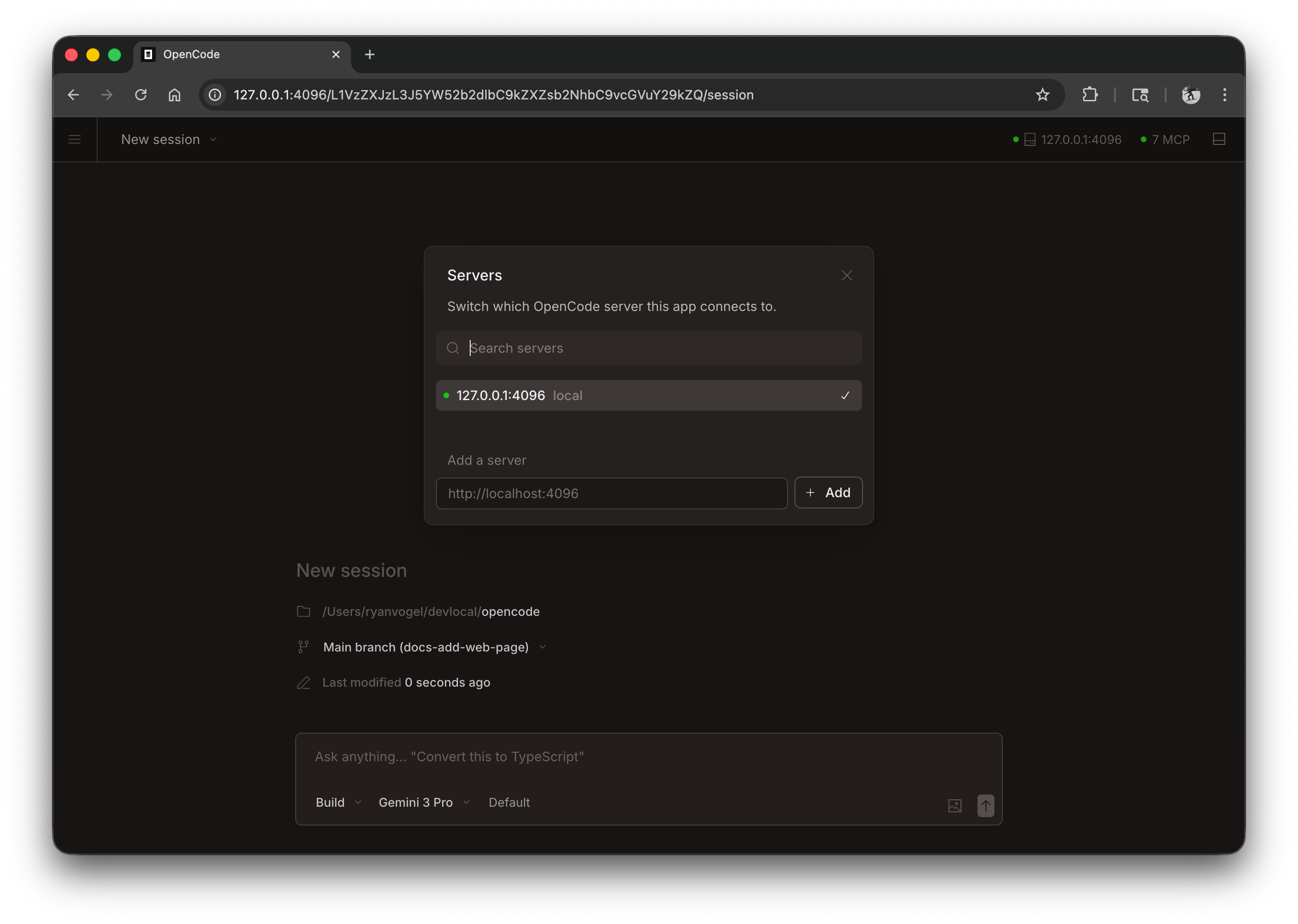 slopcode Web - See Servers